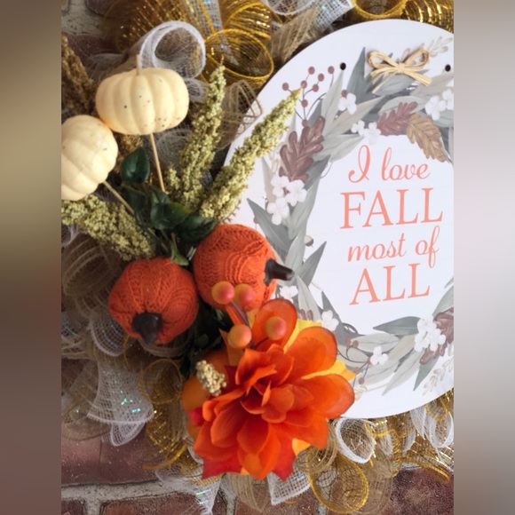 Fall wreath - Picture 2 of 3